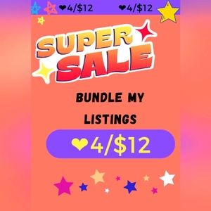 Pick 4 Items For $12